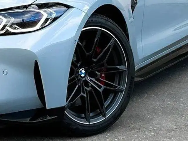 Чёрный диск BMW M4 до примерки
